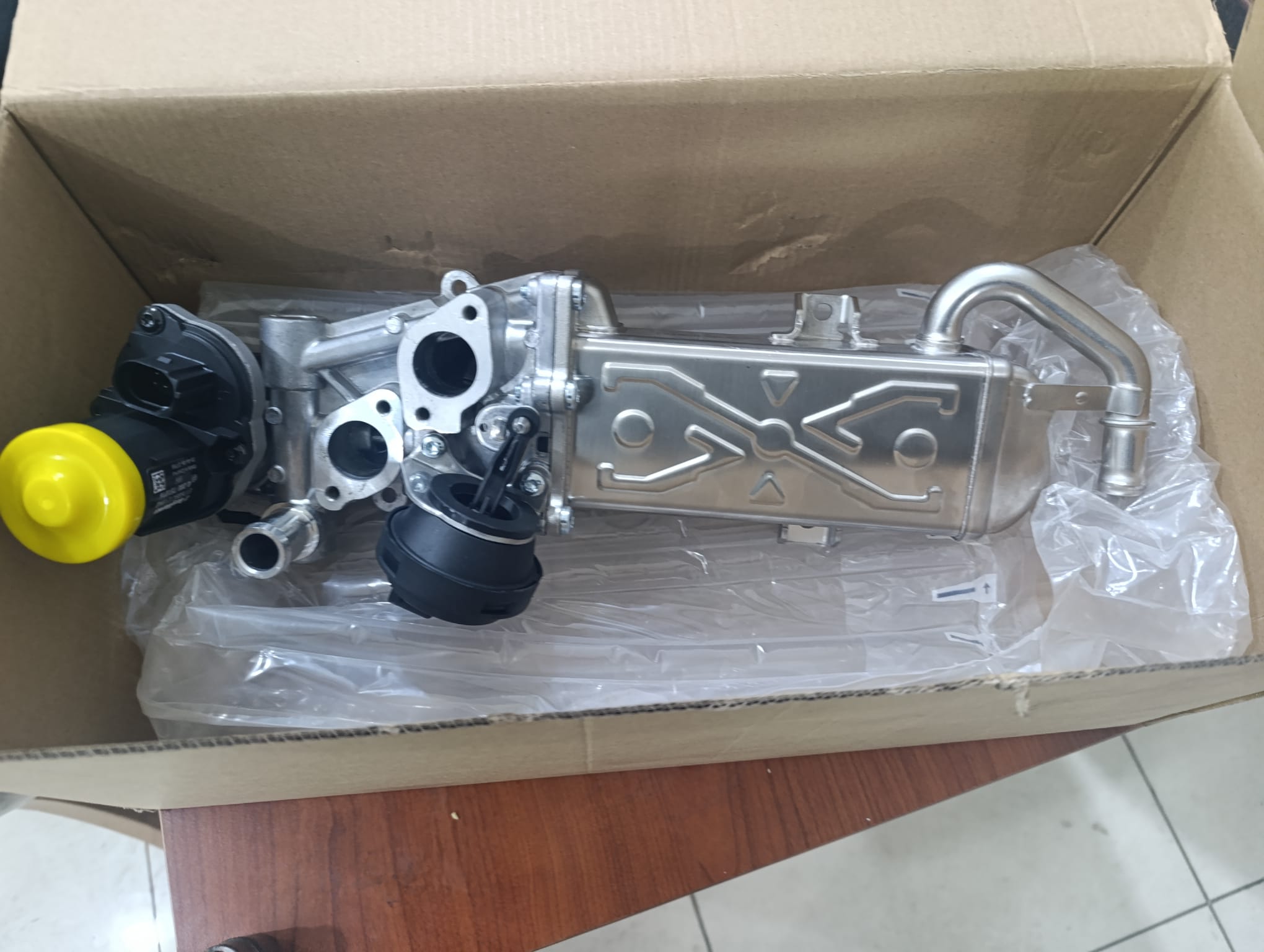 Şahin Turbo atölyesinde EGR sistemi ve emme hattı parçası